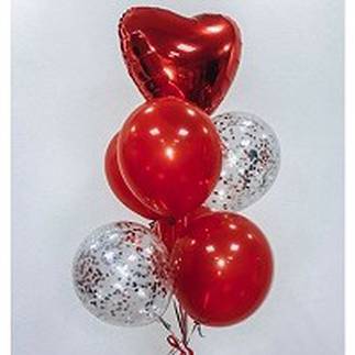 Зв'язка повітряних кульок Для Закоханих