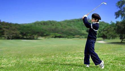 Детская академия гольфа 8 занятий, Киев - Фото