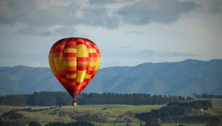 Полет на воздушном шаре для троих, Днепр - Фото