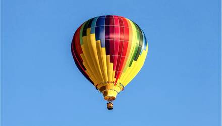 Полет на воздушном шаре, Днепр - Фото