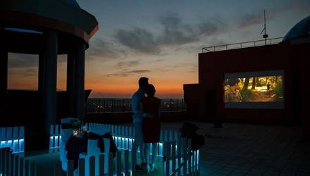 Кино на крыше для двоих, Харьков - Фото