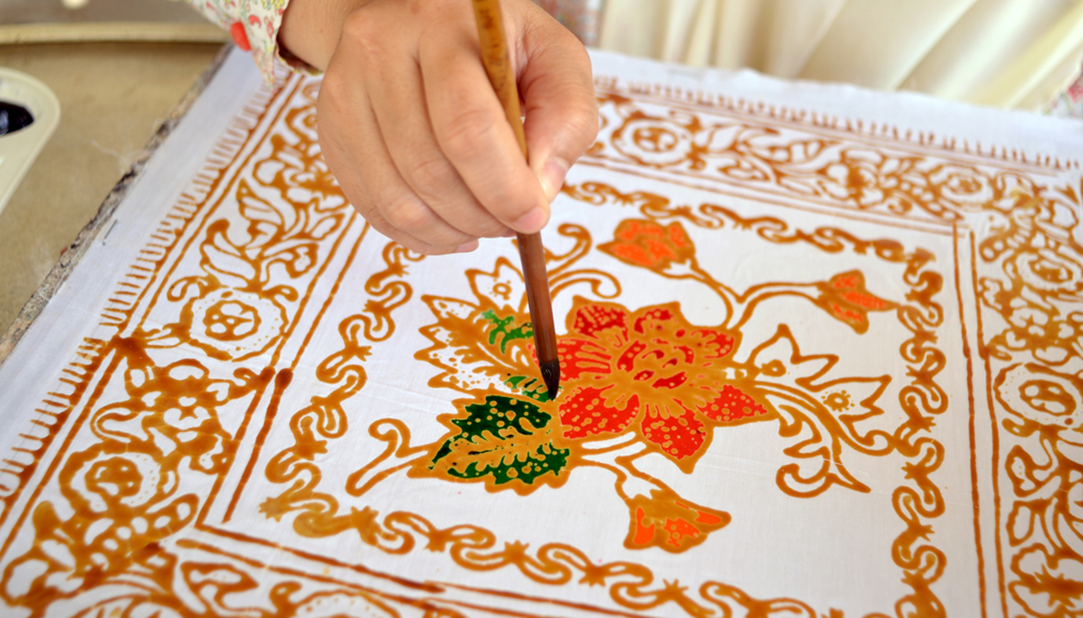 Искусство росписи по ткани
