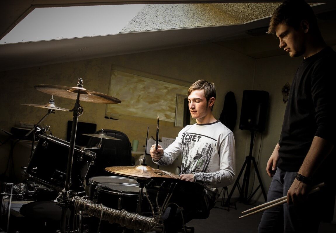 Урок гри на барабанах, Київ - Фото